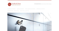Desktop Screenshot of gonzalezgracia.com